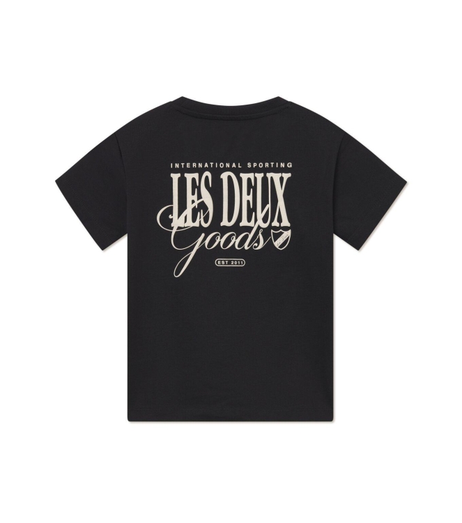 Les Deux Kids shirts Black/Ivory LDK101111