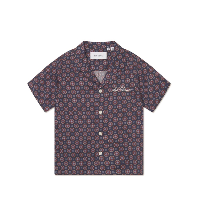 Les Deux Kids overhemden Dark Navy LDK201011