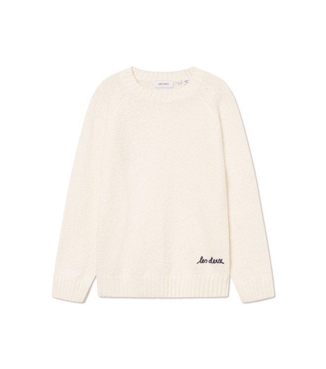 Les Deux Kids truien & vesten Ivory LDK310005