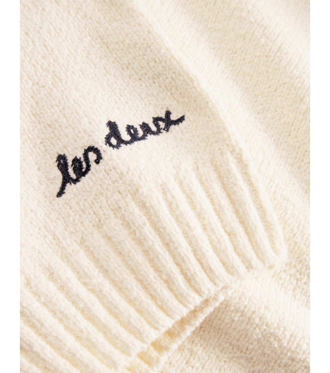 Les Deux Kids truien & vesten Ivory LDK310005