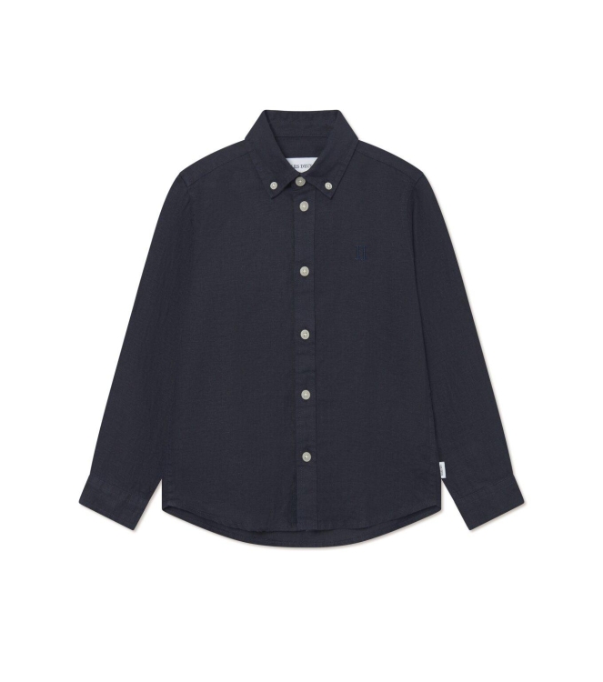 Les Deux Kids overhemden Dark Navy LDK410002