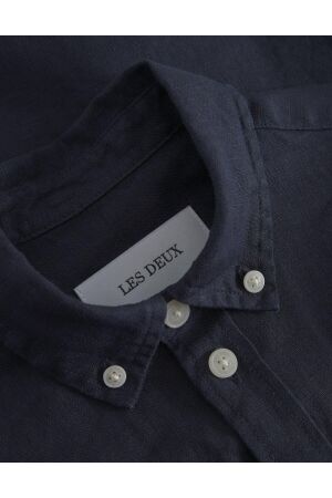 Les Deux Kids overhemden Dark Navy LDK410002