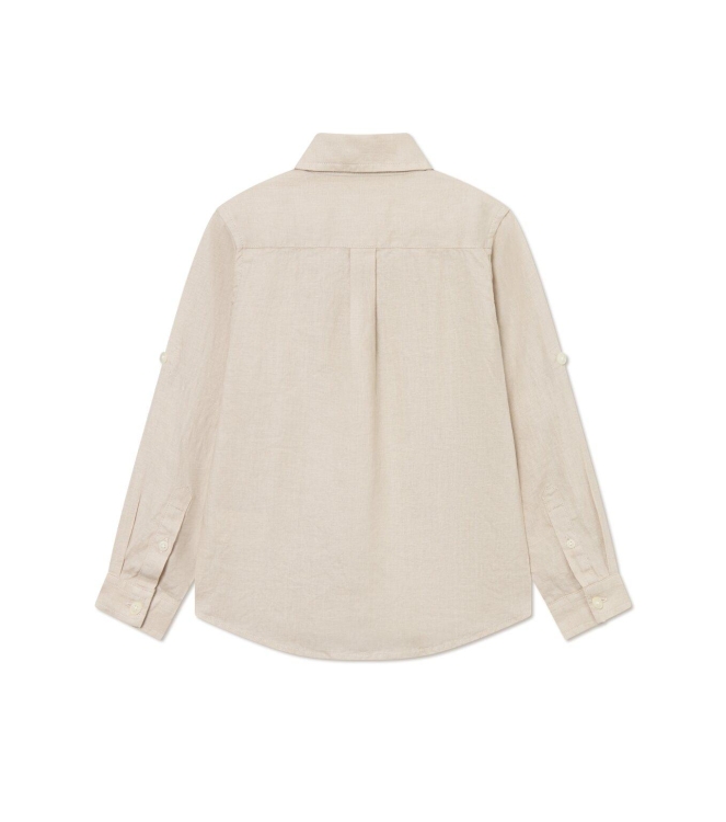 Les Deux Kids overhemden Light Sand LDK410002