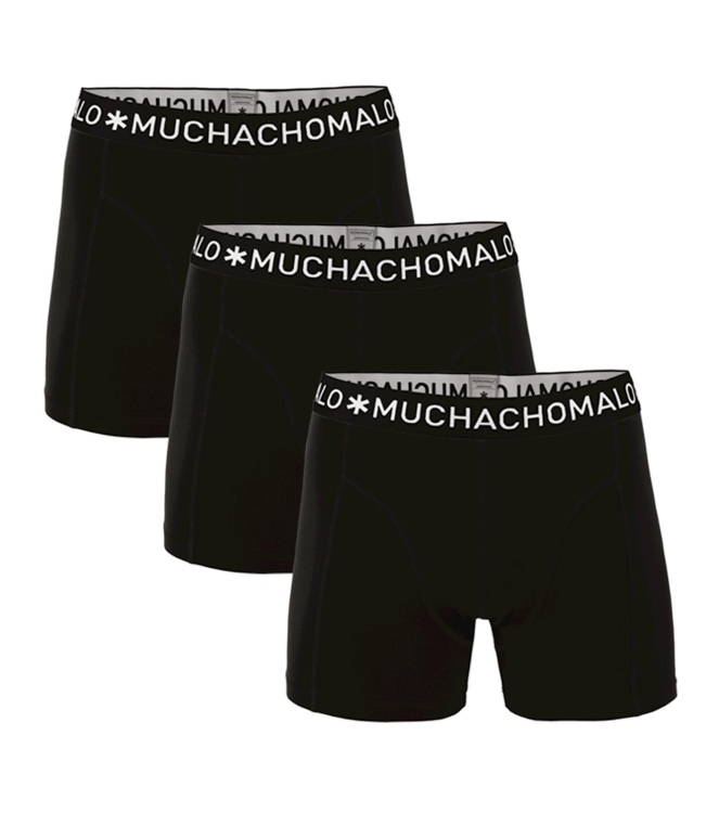 Muchachomalo ondergoed Solid black 1010JSOLID185