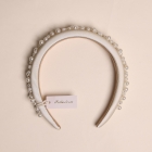 Fall & Scott haaraccessoires Off White Gisele