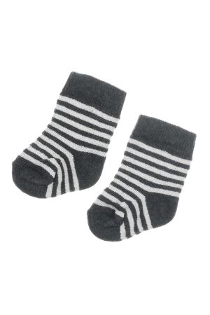 Feetje Mini Person Sokken Antraciet melange