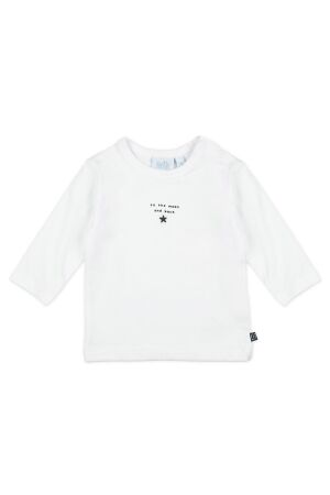 Feetje Mini Person T-shirt To The Moon Wit