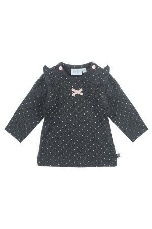 Feetje Dots T-shirt Antraciet melange