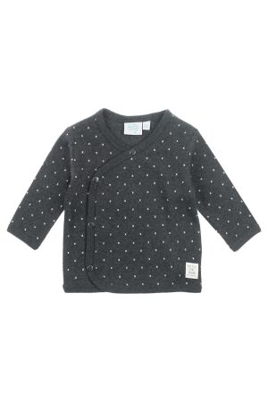 Feetje Mini Person Omslagshirt Antraciet melange