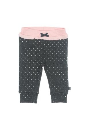 Feetje Dots Broek Antraciet melange