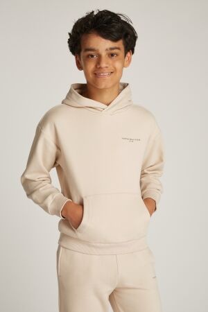Tommy Hilfiger Mini Corp Logo Hooodie Classic Beige