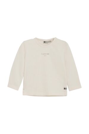 Daily7 T-shirt Longsleeve print 1700 Off White