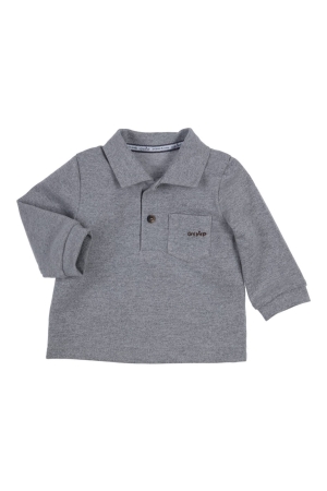 Gymp Piccolo Polo GSCHINE Grey Melange