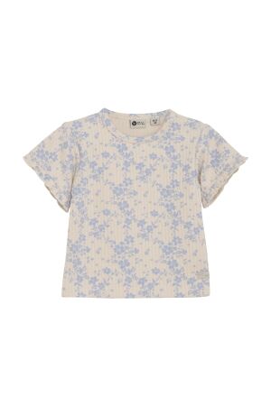Daily7 T-shirt Small Flower 2020 Sandshell
