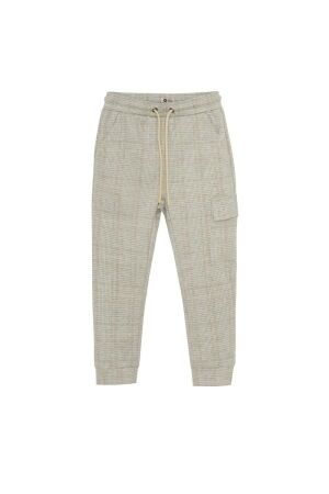 Daily7 Check Cargo pants 1103 Cloud