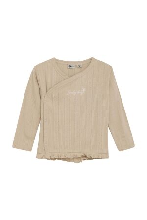 Daily7 T-shirt Longsleeve Wrap 2227 Latte Sand