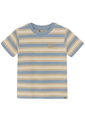 Daily7 T-shirt Stripe 7051 Ashley Blue