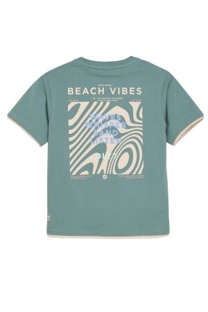 Daily7 T-shirt Double Layer 9912 Ocean Green