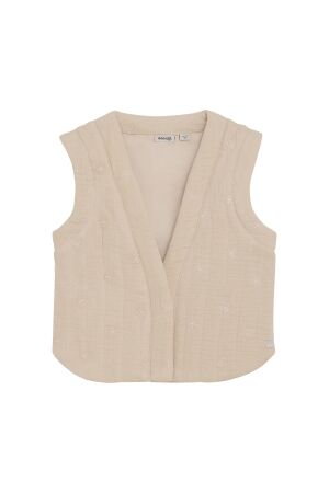 Daily7 Gilet Embroidery 2020 Sandshell
