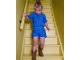 Daily7 blouses 7121 Dusty Royal Blue 930161