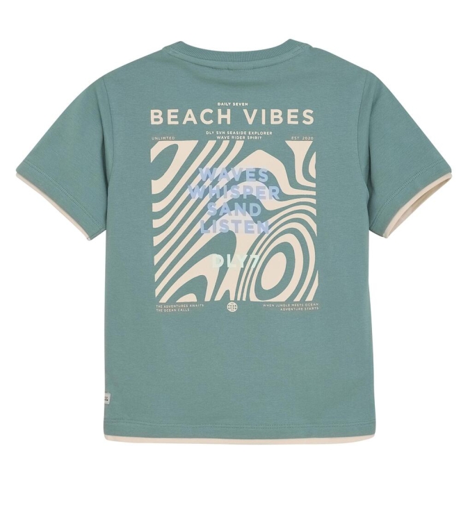 Daily7 shirts 9912 Ocean Green 920128