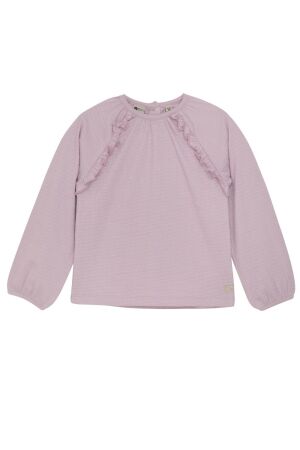 Daily7 T-shirt Longsleeve Structure 6058 Dusty Lilac