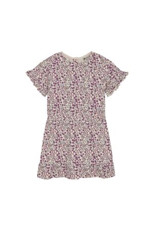 Daily7 Dress Flower 6556 Cherry purple