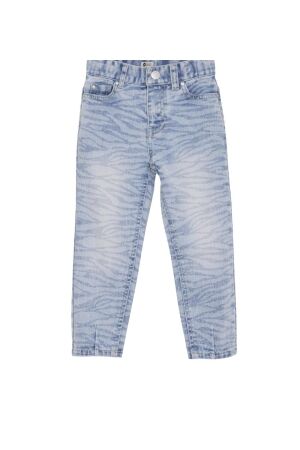 Daily7 2500 Mom Fit Animal Jeans 7151 Medium Denim