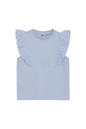 Daily7 T-shirt Ruffle 7104 Silk Blue