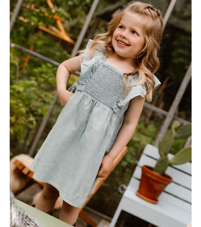 Daily7 jurken 7775 Light Denim Blue 930167