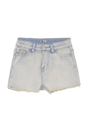 Daily7 Korte spijkerbroek 7166 Used Light Denim