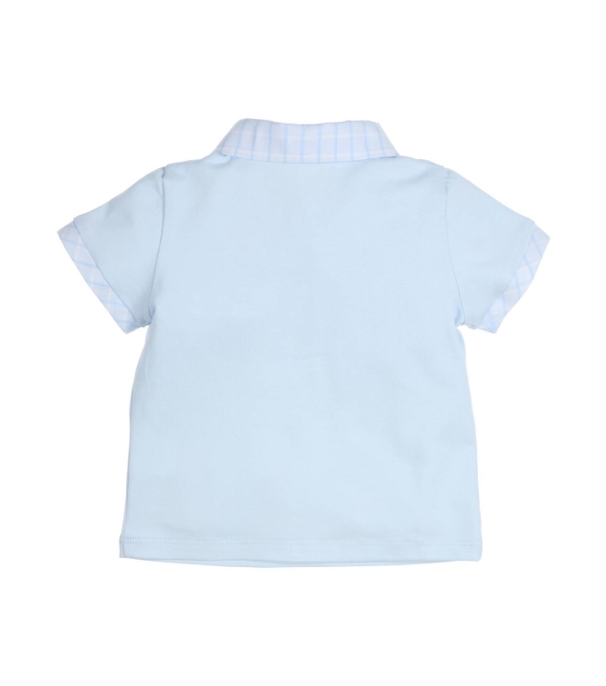 Gymp shirts LB-W Light Blue - White 353-4137-20