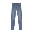 Indian Blue Jeans broeken 7195 Damaged Medium Denim 960138
