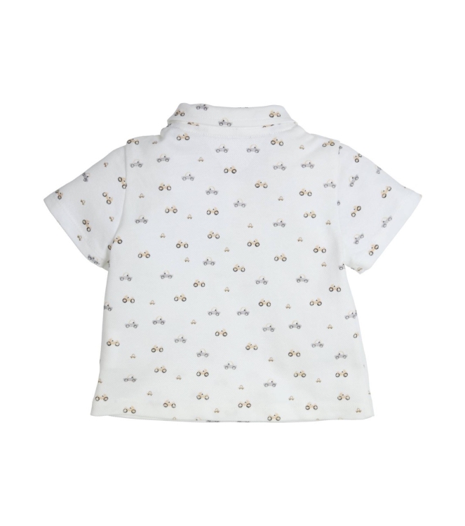 Gymp shirts W-BG White - Beige 353-4156-20