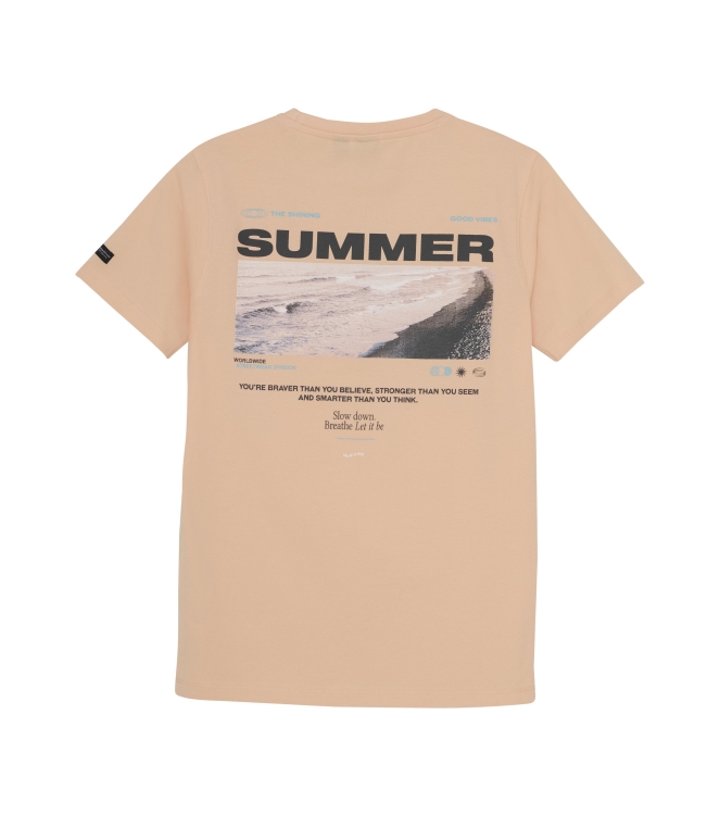 Indian Blue Jeans shirts 4219 Peach Parfait 960204