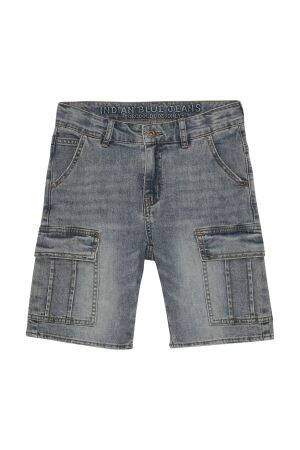 Indian Blue Jeans Korte broek Denim 7154 Used Medium Denim