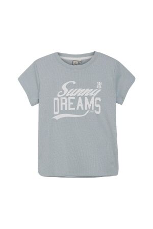 Indian Blue Jeans T-shirt Glitter 7016 Blue Glow