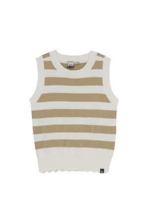 Indian Blue Jeans Singlet Striped 2490 Sesame