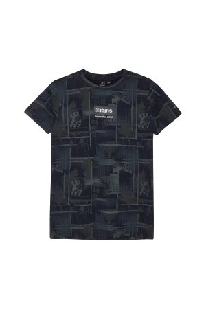 Indian Blue Jeans T-shirt IBJ all over print 7163 Night