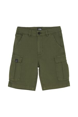 Indian Blue Jeans Cargo korte broek 9638 Army Earth