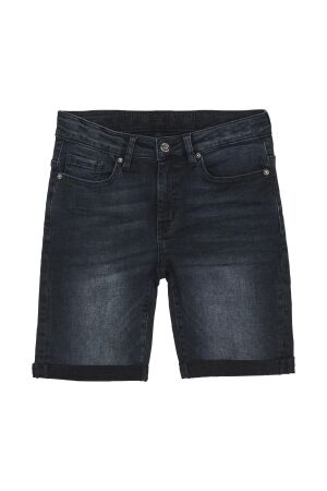 Indian Blue Jeans Korte broek Denim 7152 Dark Denim