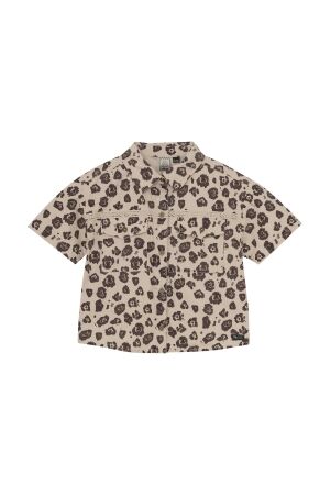 Indian Blue Jeans Blouse Animal Print 2020 Sandshell